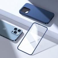 iphone stikliukas 13 pro - Joyroom 360 Full Case priekinis ir galinis dangtelis Apple iPhone 13 Pro + grūdinto stiklo ekrano apsauga Mėlyna (Blue) - 3 nuotrauka