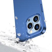 iphone stikliukas 13 pro - Joyroom 360 Full Case priekinis ir galinis dangtelis Apple iPhone 13 Pro + grūdinto stiklo ekrano apsauga Mėlyna (Blue) - 5 nuotrauka