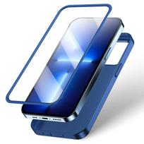 iphone stikliukas 13 pro - Joyroom 360 Full Case priekinis ir galinis dangtelis Apple iPhone 13 Pro + grūdinto stiklo ekrano apsauga Mėlyna (Blue) - 7 nuotrauka