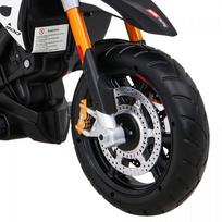 elektrinis motoroleris vaik - Elektrinis motociklas Aprilia, Black - 2 nuotrauka