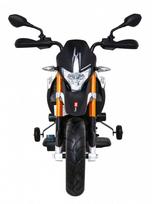 elektrinis motoroleris vaik - Elektrinis motociklas Aprilia, Black - 12 nuotrauka