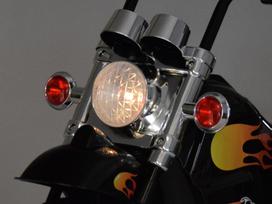 motociklas vaikams - Elektrinis akumuliatorinis motociklas vaikams su garsais ir šviesomis PA0305 - 3 nuotrauka
