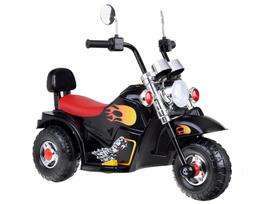 motociklas vaikams - Elektrinis akumuliatorinis motociklas vaikams su garsais ir šviesomis PA0305 - 10 nuotrauka