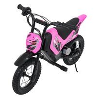 rozine masina - Elektrinis motociklas SHARK, Pink - 11 nuotrauka