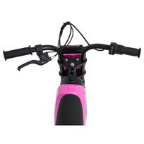 rozine masina - Elektrinis motociklas SHARK, Pink - 16 nuotrauka