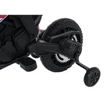 vaikiskas motociklas - Elektrinis motociklas Aprilia RX, White - 11 nuotrauka