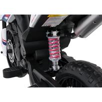 vaikiskas motociklas - Elektrinis motociklas Aprilia RX, White - 13 nuotrauka