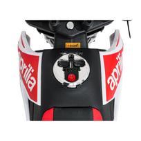 vaikiskas motociklas - Elektrinis motociklas Aprilia RX, White - 15 nuotrauka