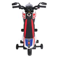 vaikiskas motociklas - Elektrinis motociklas Aprilia RX, White - 17 nuotrauka