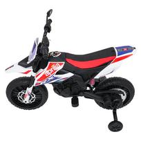 vaikiskas motociklas - Elektrinis motociklas Aprilia RX, White - 21 nuotrauka