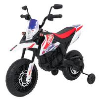 vaikiskas motociklas - Elektrinis motociklas Aprilia RX, White - 22 nuotrauka