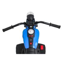 elektrinio transporto - Elektrinis motociklas Motor STAR, Blue - 9 nuotrauka