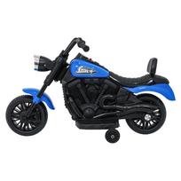 elektrinio transporto - Elektrinis motociklas Motor STAR, Blue - 13 nuotrauka