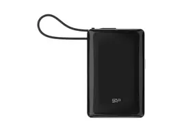 10000 power bank - Silicon Power CP10 10000mAh Power Bank, juoda - 3 nuotrauka
