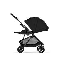 cybex vezimelis sportiniai - Sportinis vežimėlis Cybex Melio Carbon, Magic Black - 9 nuotrauka