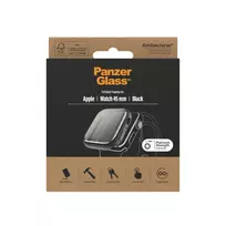 apple watch 9 - PanzerGlass 3664 Išmanusis dėvimas priedas Ekrano apsauga Juoda Grūdintas stiklas, Polietileno teref - 3 nuotrauka