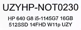hp probook 640 g8 14 - HP ProBook 640 G8, i5-1145G7, 16 GB, 512 GB SSD, 14", FHD, Naudotas (Used) - 9 nuotrauka