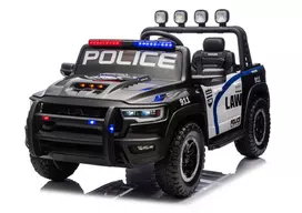 elektromobiliai policija vaikams - Lean Cars RAM ZB629-P Policijos elektromobilis vaikams - 3 nuotrauka