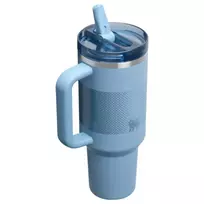 stanley gertuve termosai, termopuodeliai - Termopuodelis Stanley Quencher ProTour Flip Straw Tumbler, 1.18 l, indigo fade - 3 nuotrauka