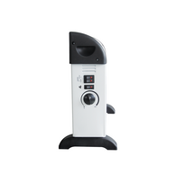 sildytuvas ventiliatorius 2000w - 4IQ Konvekcinis šildytuvas su ventiliatoriumi 2000W, Baltas (White) - 3 nuotrauka
