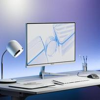 2560 x 1440 ips 27 - Arozzi Nova 27" IPS, QHD, 260Hz, baltas (white) - 2 nuotrauka