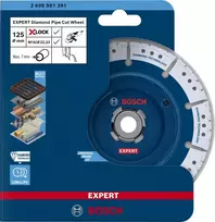 pjovimo diskai 125 - Deimantinis pjovimo diskas Bosch 2608901391; 125 mm - 7 nuotrauka
