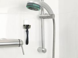 kambarys - Skustuvo laikiklis TESA POWER STRIPS WATERPROOF Zoom, metalinis - 3 nuotrauka