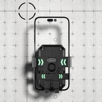 motociklo telefono laikiklis - Dudao F7C Dviračio/Motociklo Telefono Laikiklis Juodas (Black) - 7 nuotrauka