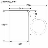 8 kg skalbimo masina - Bosch WGB266ACSN - 6 nuotrauka