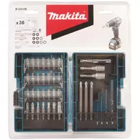 raktu galvuciu komplektai - Makita Drill & Bit Set B-54106, 38 Pieces - 2 nuotrauka
