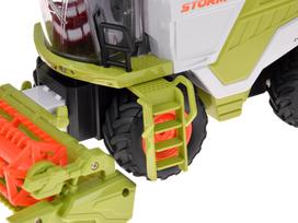 zirgas - DYM Didelis kombainas kukurūzams su nuotolinio valdymo pulteliu RC0716, Balta/Žalia (White/Green) - 5 nuotrauka