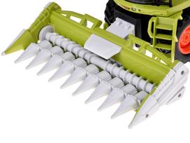 zirgas - DYM Didelis kombainas kukurūzams su nuotolinio valdymo pulteliu RC0716, Balta/Žalia (White/Green) - 7 nuotrauka