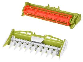 zirgas - DYM Didelis kombainas kukurūzams su nuotolinio valdymo pulteliu RC0716, Balta/Žalia (White/Green) - 9 nuotrauka