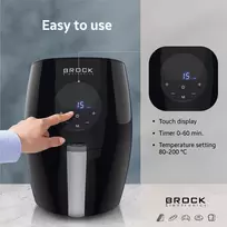 air fryer - BROCK AFD 3502 BK - 2 nuotrauka