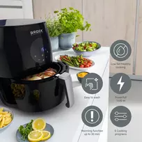 air fryer - BROCK AFD 3502 BK - 5 nuotrauka
