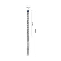 betono graztas 5 mm - Grąžtas betonui Bosch 2608900084; 7,0x100x165 mm; SDS-plus - 6 nuotrauka