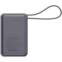 nesiojamas ikroviklis - Canyon OnPower PB-600, 20000 mAh, 65W, tamsiai pilka (dark grey) - 3 nuotrauka