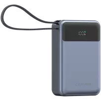 nesiojamas ikroviklis - Canyon OnPower PB-600, 20000 mAh, 65W, tamsiai pilka (dark grey) - 5 nuotrauka