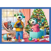 delione trefl 4 in 1 - Trefl Treflix Its Snowing At Tresliks 34657, 4in1, 71 det. - 2 nuotrauka