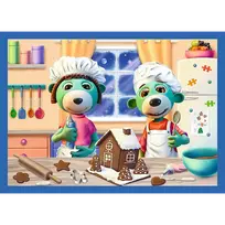 delione trefl 4 in 1 - Trefl Treflix Its Snowing At Tresliks 34657, 4in1, 71 det. - 3 nuotrauka