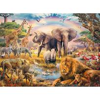 galvosukiai vaikams - Ravensburger Primitive Nature 132843, 49 x 36 cm, 100 det. - 2 nuotrauka
