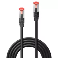 lindy cat6a - Lindy Cat.6 S/FTP 27AWG Network Cable 3m Black - 2 nuotrauka