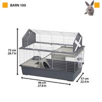 narvai -  Ferplast Barn 100, 970 mm x 570 mm x 730 mm - 8 nuotrauka