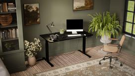 reguliuojamo aukscio stalai - Cama Meble MOON LONG 150x80x72-120 Juodas (Black) - 3 nuotrauka