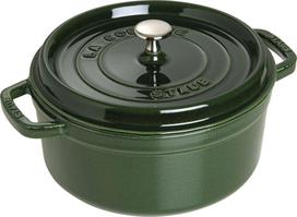 ketaus puodas - STAUB La Cocotte apvalus ketaus puodas 3.8 l, žalias (Green) - 2 nuotrauka