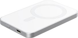 5000 mah powerbank - RealPower PB-5000 Mag, 5000mAh, sidabras - 4 nuotrauka
