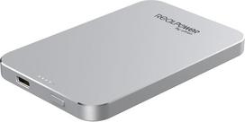 5000 mah powerbank - RealPower PB-5000 Mag, 5000mAh, sidabras - 5 nuotrauka