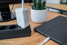 laidai kabeliai jungtys - Good Connections Geros jungtys GC USB greitasis įkroviklis 65W su GaN technologija, 2xUSB-C+1xUSB-A, PD 3.0, QC 3.0 - 3 nuotrauka