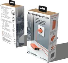 10000mah power bank - Realpower Ultron PB-10000, 10000mAh, oranžinė - 2 nuotrauka