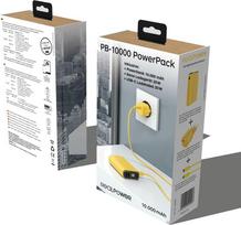 10000 power bank - Realpower Ultron PB-10000, 10000mAh, geltona - 2 nuotrauka